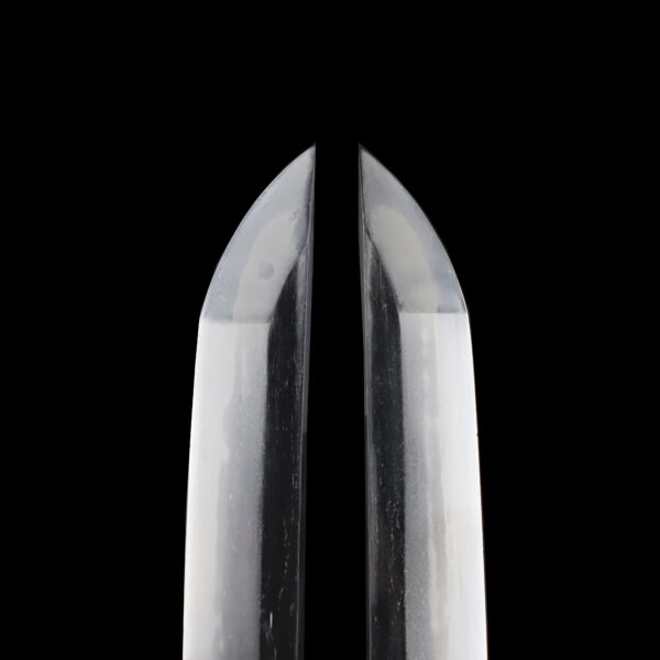 Antique Japanese Sword Wakizashi Signed by Osaka Tanba no Kami Yoshimichi <br>NBTHK <span style="color: #ff0000;"><strong> Tokubetsu Hozon</strong> </span>Certificate - Image 6