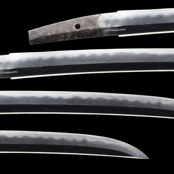 Antique Japanese Sword Wakizashi Attributed to Kanetane<br>NBTHK <span style="color: #ff0000;"> Hozon</span> Certificate - Image 2