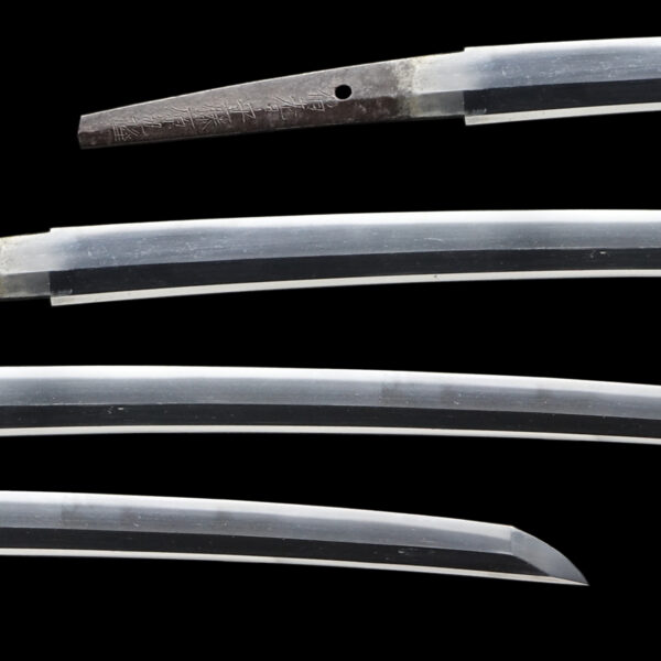 Antique Japanese Sword Wakizashi Signed by Hirotaka<br>NBTHK <span style="color: #ff0000;"><strong> Tokubetsu Hozon</strong> </span>Certificate - Image 2