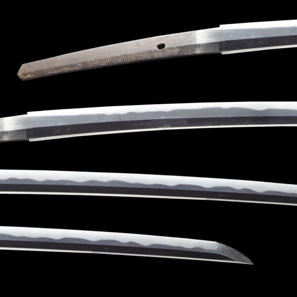 Antique Japanese Sword Katana Signed by Fujiwara Tamenao<br>NBTHK Tokubetsu Kichou Certificate - Image 2