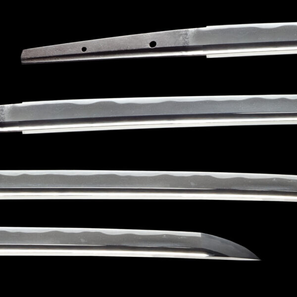 Antique Japanese Sword Katana Attributed to Den Naoe Kanetomo<br><span style="color: #000000;">NBTHK <span style="color: #5accff;"><strong>JUYO TOKEN</strong></span> Certificate</span> - Image 2