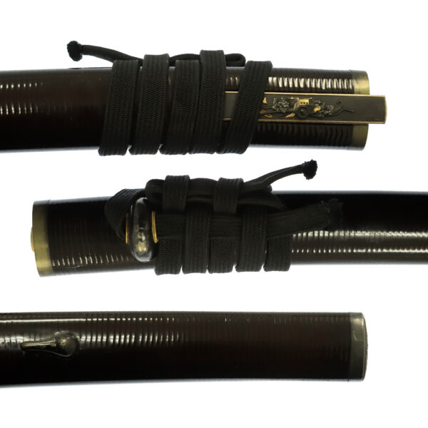 Antique Japanese Sword Wakizashi Attributed to Kanetane<br>NBTHK <span style="color: #ff0000;"> Hozon</span> Certificate - Image 21