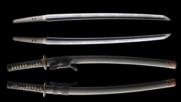 Antique Japanese Sword Wakizashi Signed by Yamato no Kami Yasusada <br>NBTHK <span style="color: #ff0000;">Hozon </span>Certificate - Image 13