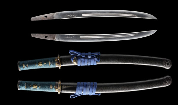 Antique Japanese Sword Wakizashi Attributed to Shimada<br>NBTHK <span style="color: #ff0000;"> Hozon</span> Certificate - Image 13