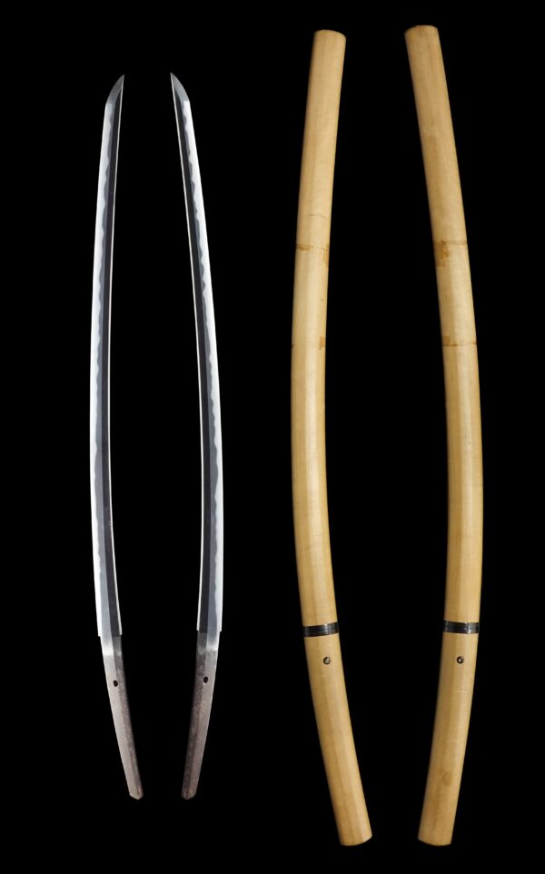 Antique Japanese Sword Katana Signed by Fujiwara Tamenao<br>NBTHK Tokubetsu Kichou Certificate - Image 8