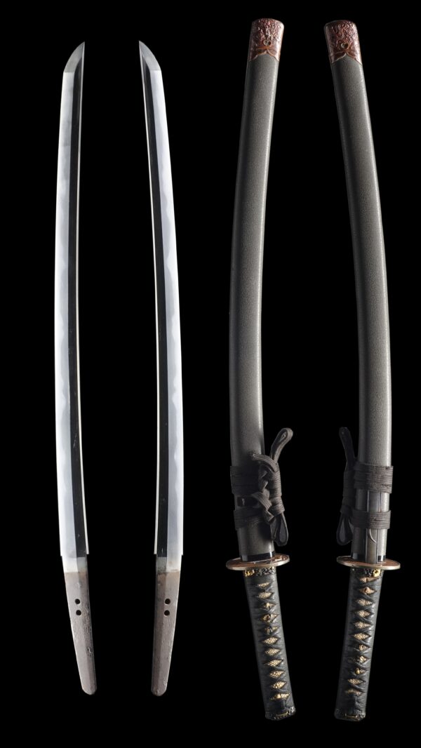 Antique Japanese Sword Wakizashi Signed by Yamato no Kami Yasusada <br>NBTHK <span style="color: #ff0000;">Hozon </span>Certificate - Image 8