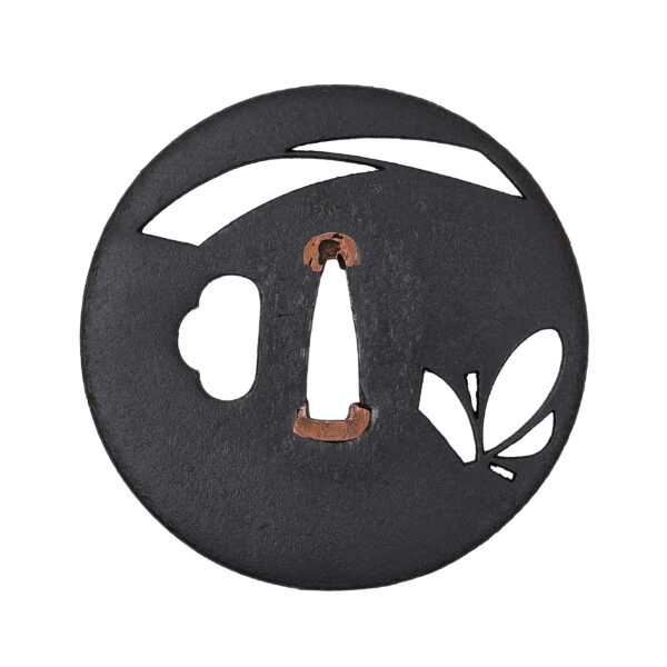 Antique Tsuba for Samurai Sword (T-655) - Image 3