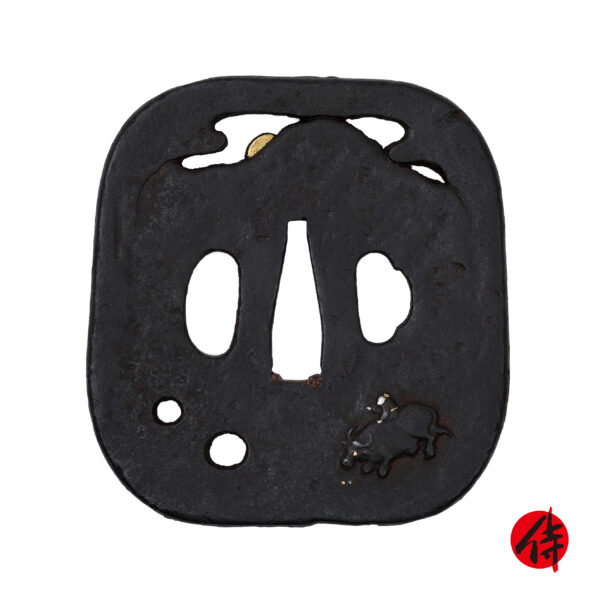 Antique Tsuba for Samurai Sword (T-660)