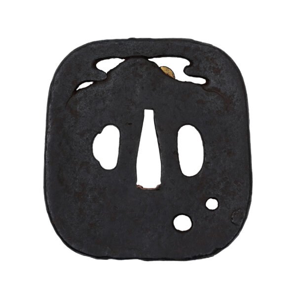 Antique Tsuba for Samurai Sword (T-660) - Image 3