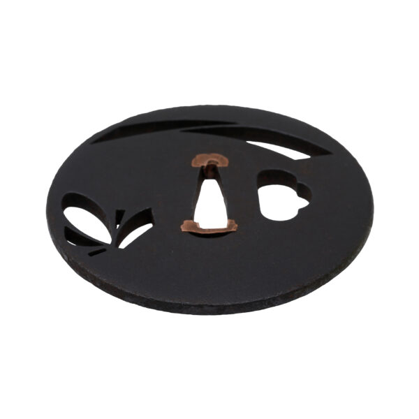 Antique Tsuba for Samurai Sword (T-655) - Image 4