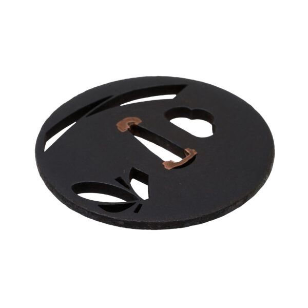 Antique Tsuba for Samurai Sword (T-655) - Image 5