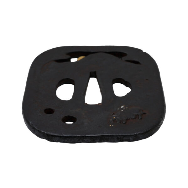 Antique Tsuba for Samurai Sword (T-660) - Image 4