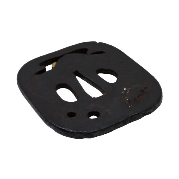 Antique Tsuba for Samurai Sword (T-660) - Image 5