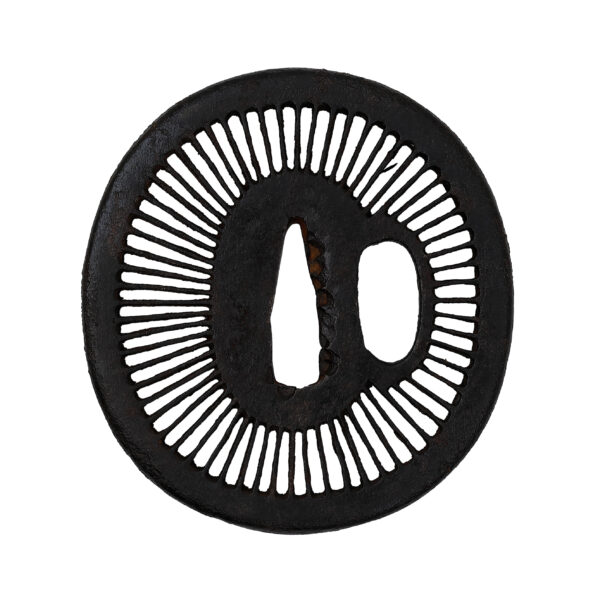 Antique Tsuba for Samurai Sword (T-680) - Image 3