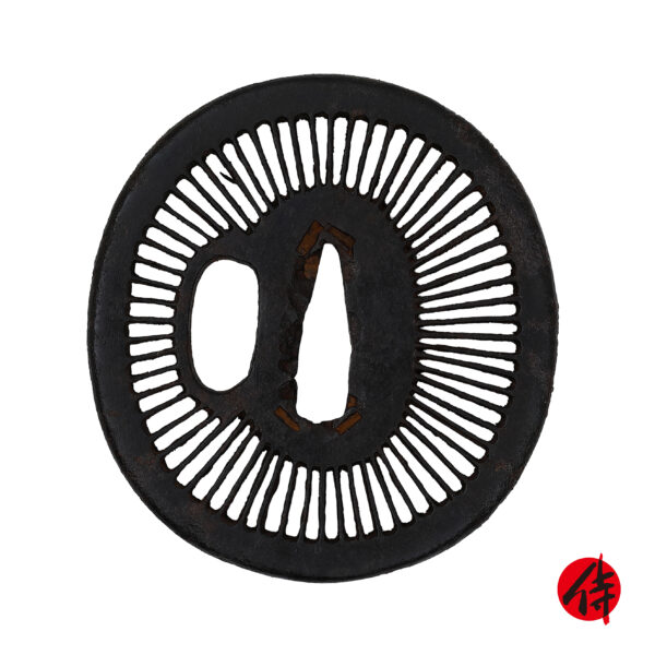 Antique Tsuba for Samurai Sword (T-680)