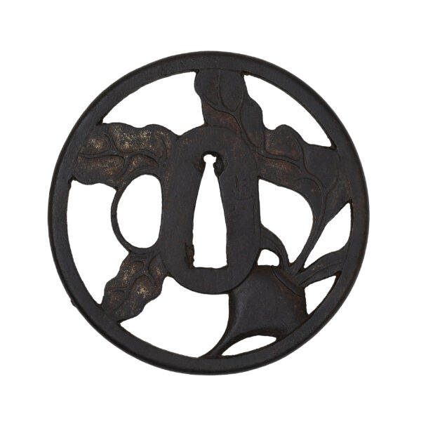 Antique Tsuba for Samurai Sword (T-683) - Image 3