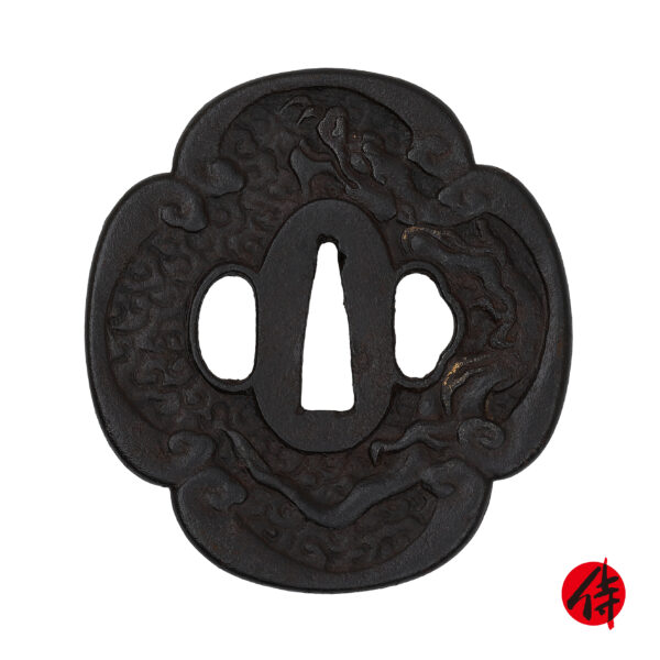 Antique Tsuba for Samurai Sword (T-684)