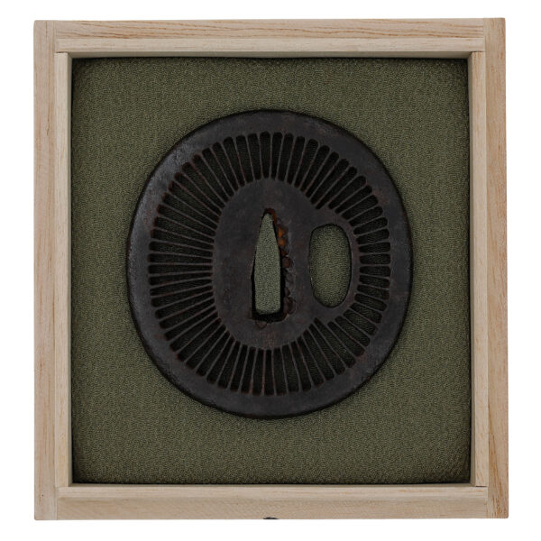 Antique Tsuba for Samurai Sword (T-680) - Image 2
