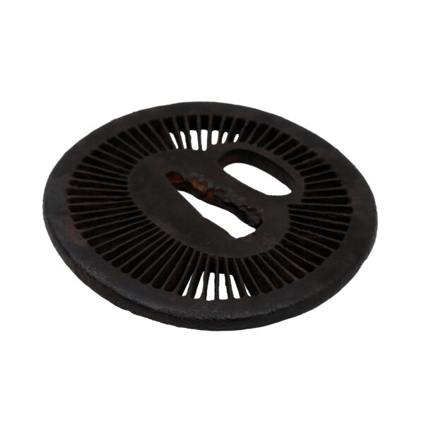 Antique Tsuba for Samurai Sword (T-680) - Image 5