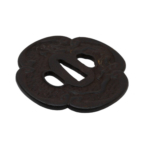 Antique Tsuba for Samurai Sword (T-684) - Image 5