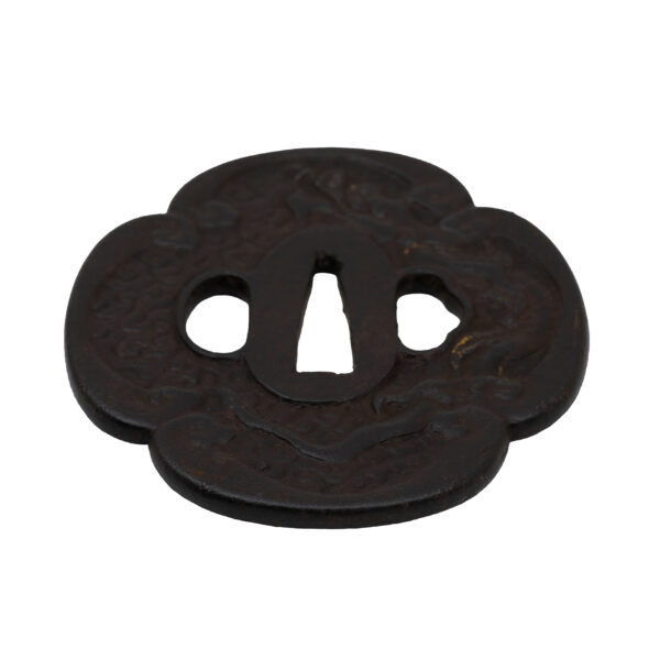 Antique Tsuba for Samurai Sword (T-684) - Image 4