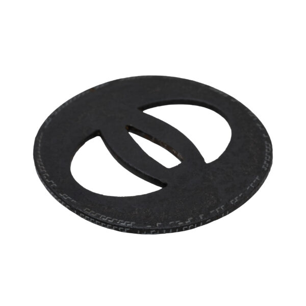 Antique Tsuba for Samurai Sword with NBTHK <strong><span style="color: #ff0000;">Hozon</span></strong> Certificate (T-692) - Image 6