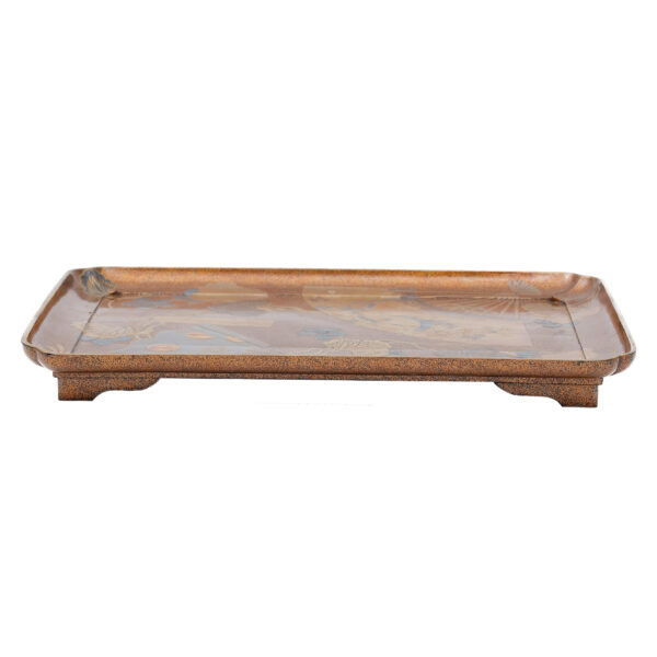 Antique Japanese Lacquer Tray<br>(Tea Tool-47) - Image 4