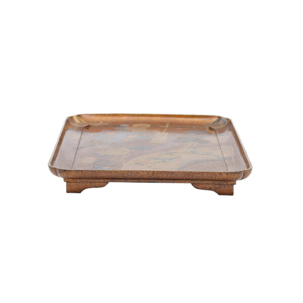 Antique Japanese Lacquer Tray<br>(Tea Tool-47) - Image 5