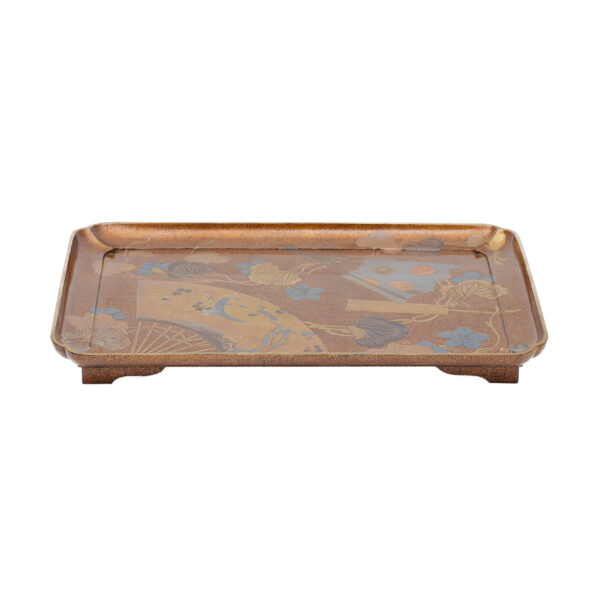 Antique Japanese Lacquer Tray<br>(Tea Tool-47) - Image 3