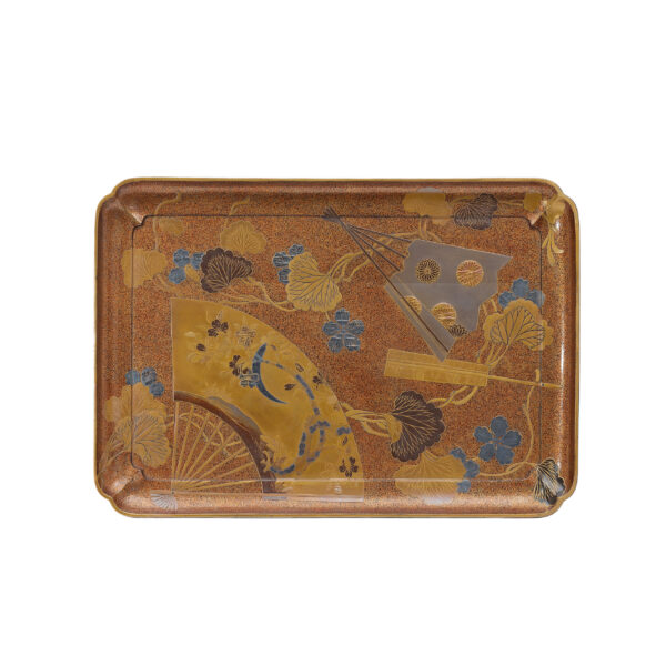 Antique Japanese Lacquer Tray<br>(Tea Tool-47) - Image 2
