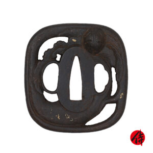 Antique Tsuba for Samurai Sword (T-687)