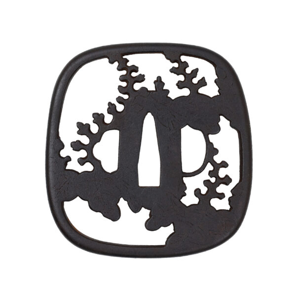 Antique Tsuba for Samurai Sword (T-691) - Image 3