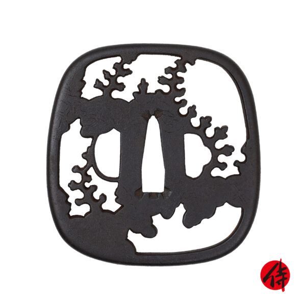 Antique Tsuba for Samurai Sword (T-691)