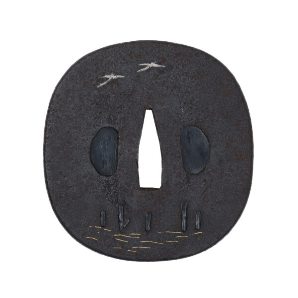 Antique Tsuba for Samurai Sword (T-695) - Image 3