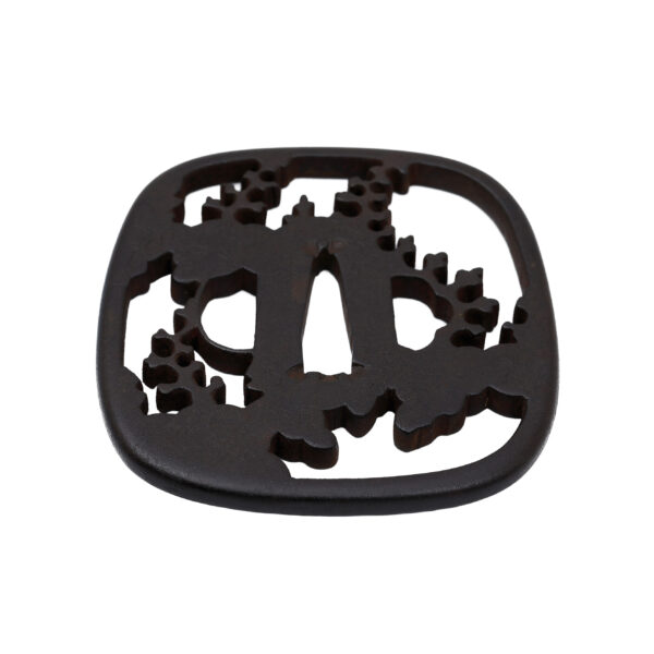 Antique Tsuba for Samurai Sword (T-691) - Image 4