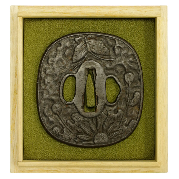 Antique Tsuba for Samurai Sword (T-671) - Image 2