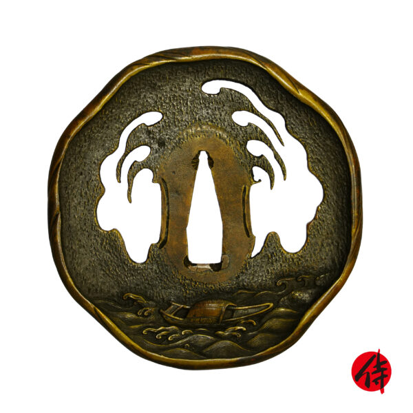 Antique Tsuba for Samurai Sword (T-668)