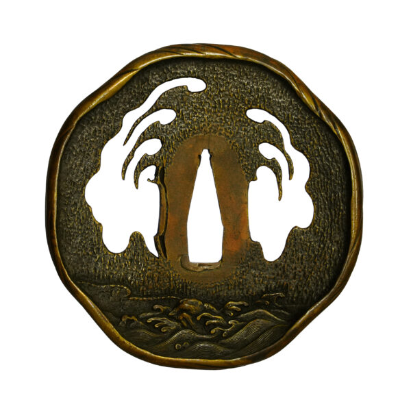 Antique Tsuba for Samurai Sword (T-668) - Image 3