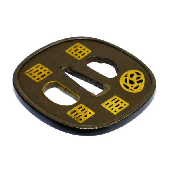 Antique Tsuba for Samurai Sword (T-672) - Image 5