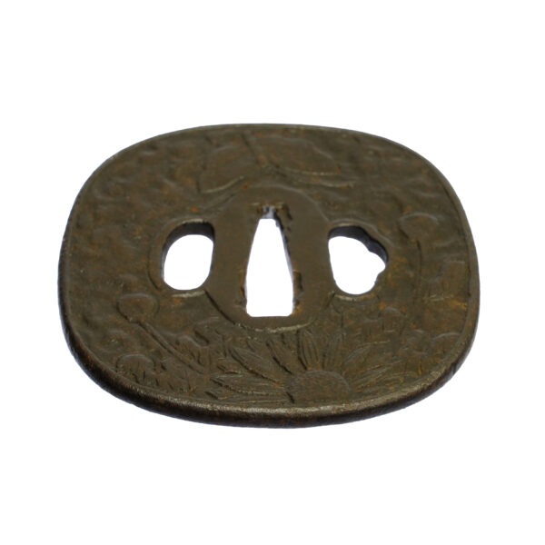 Antique Tsuba for Samurai Sword (T-671) - Image 4