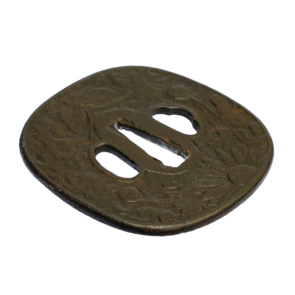 Antique Tsuba for Samurai Sword (T-671) - Image 5