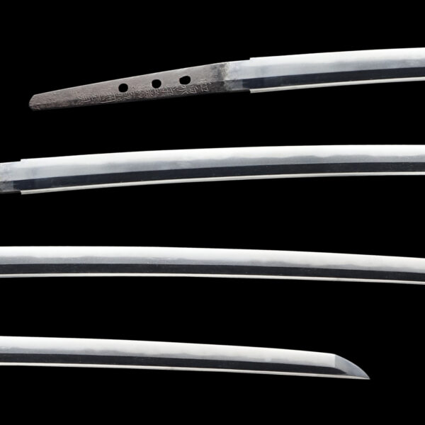 Antique Japanese Sword Wakizashi Signed by the first-gen Fujiwara Kunisada<br> NBTHK <span style="color: #ff0000;"><strong> Tokubetsu Hozon</strong> </span>Certificate - Image 2