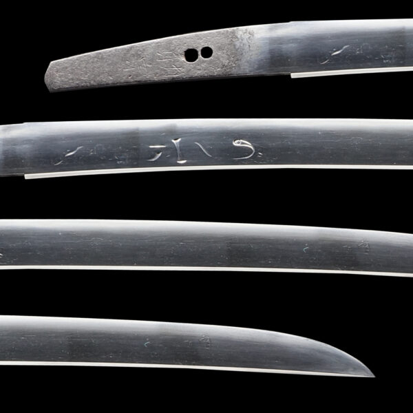 Antique Japanese Sword Wakizashi Signed by Sukemune <br>NBTHK <span style="color: #ff0000;">Hozon </span>Certificate - Image 2