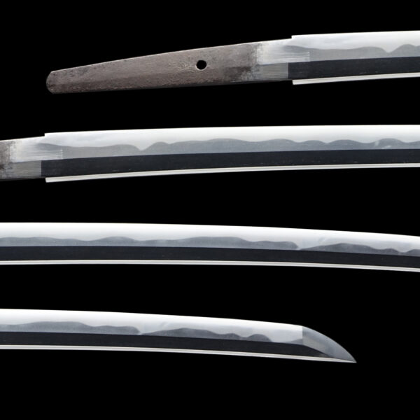 Antique Japanese Sword Wakizashi Attributed to Hoki no Kami Nobutaka<br>NBTHK <span style="color: #ff0000;"> Hozon</span> Certificate - Image 2