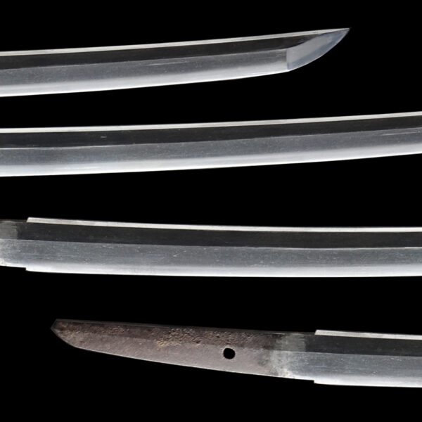 Antique Japanese Sword Wakizashi Signed by Tadayuki<br>NBTHK <span style="color: #ff0000;">Hozon</span> Certificate - Image 3