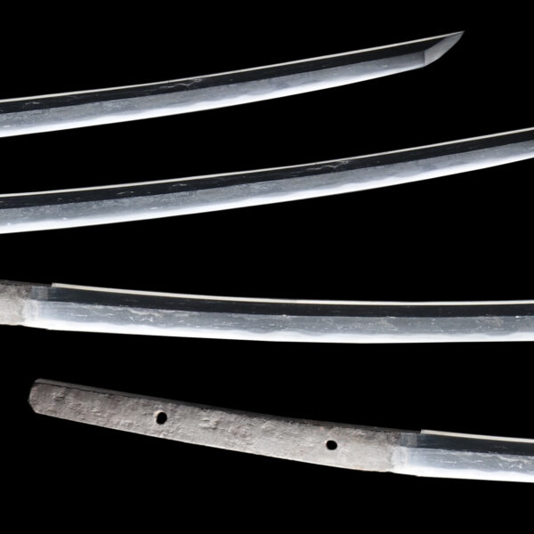 Antique Japanese Sword Tachi Attributed to Katsuie <br> NBTHK <span style="color: #ff0000;">Hozon </span>Certificate - Image 3