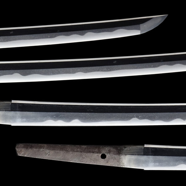 Antique Japanese Sword Wakizashi Signed by Ieshige <br> NBTHK <span style="color: #ff0000;"><strong> Tokubetsu Hozon</strong> </span>Certificate - Image 3