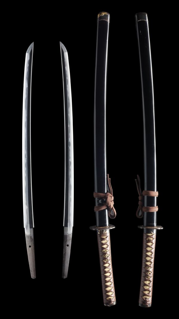 Antique Japanese Sword Wakizashi Attributed to Hoki no Kami Nobutaka<br>NBTHK <span style="color: #ff0000;"> Hozon</span> Certificate - Image 8