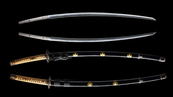 Antique Japanese Sword Tachi Attributed to Katsuie <br> NBTHK <span style="color: #ff0000;">Hozon </span>Certificate - Image 13