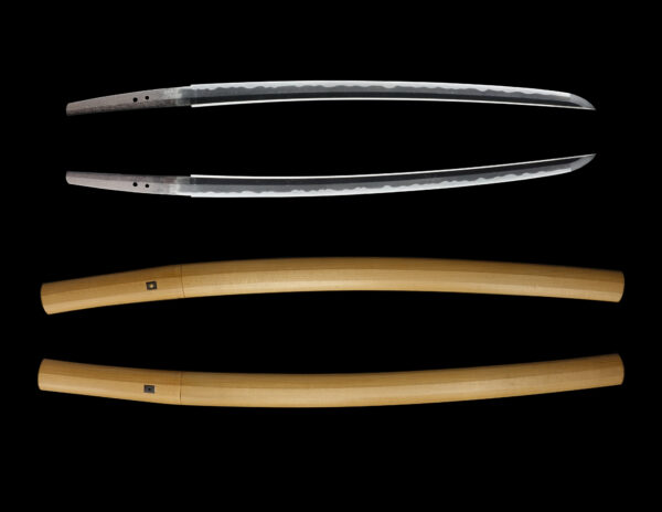 Antique Japanese Sword Wakizashi Signed by Kawachi no Kami Minamoto Yukihira <br>NBTHK <span style="color: #ff0000;">Hozon </span>Certificate - Image 13
